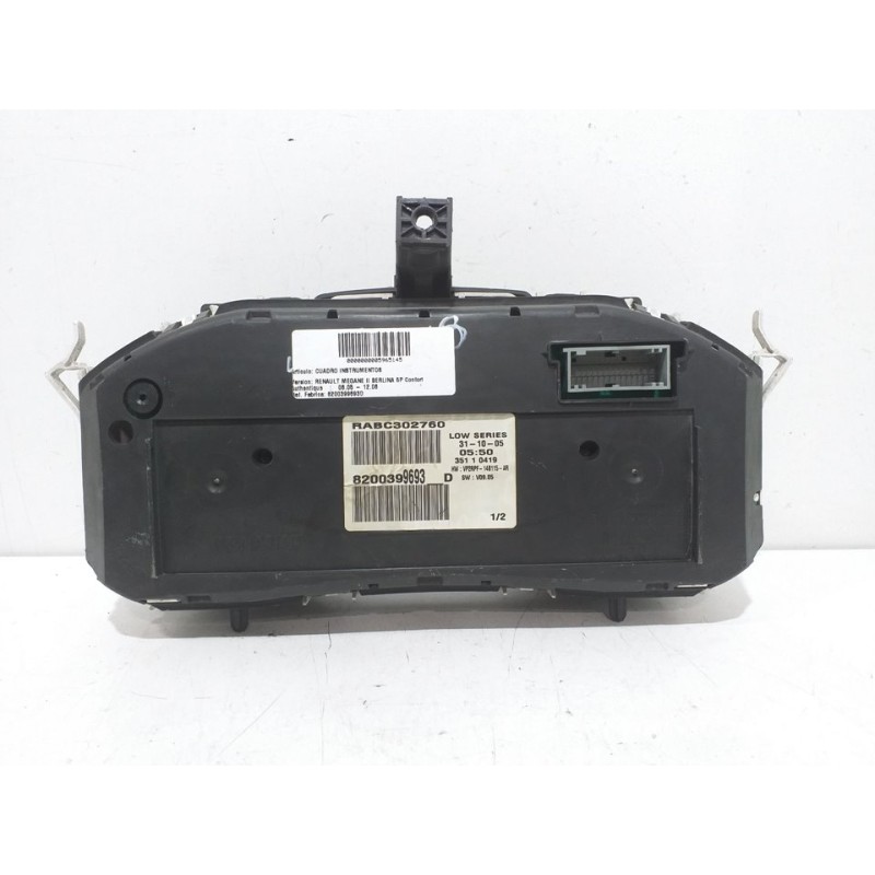 CUADRO INSTRUMENTOS 8200399693D  - imagen 2