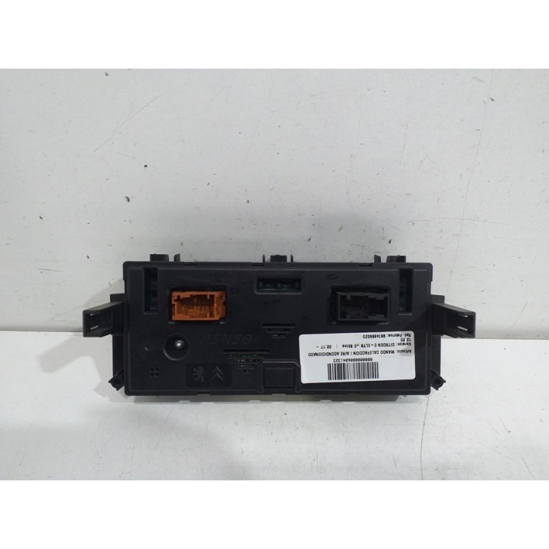 MANDO CALEFACCION / AIRE ACONDICIONADO 96746550ZD 96746550ZD  - imagen 2