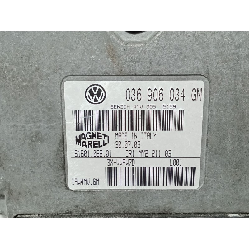 CENTRALITA MOTOR UCE 036906034GM  - imagen 3