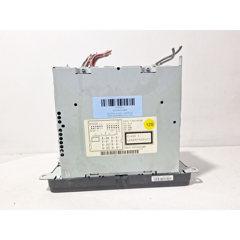 SISTEMA AUDIO / RADIO CD W07N5035186B  - imagen 2