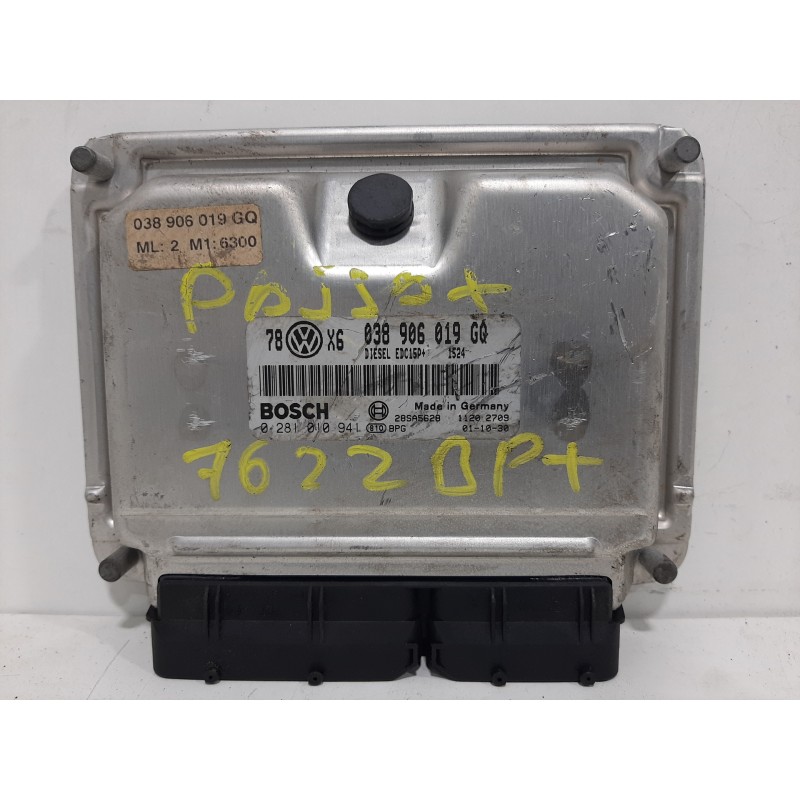 CENTRALITA MOTOR UCE 038906019GQ 0281010941  - imagen 1