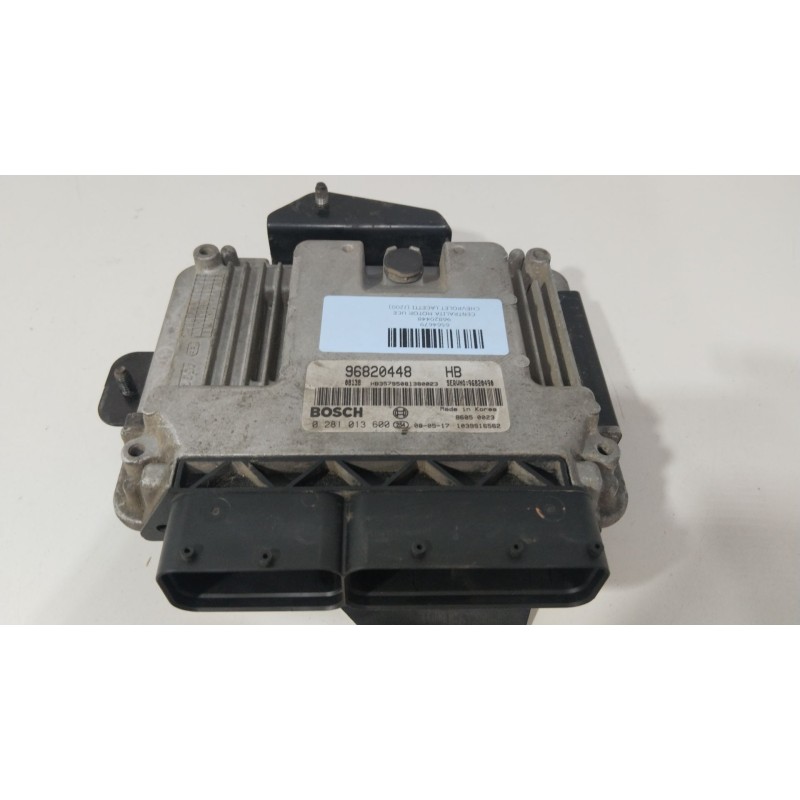 CENTRALITA MOTOR UCE 96820448  - imagen 4