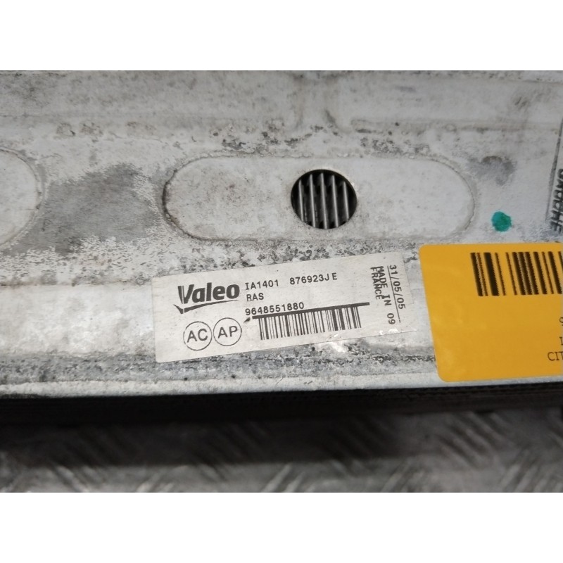 INTERCOOLER 9648551880 0384H5  - imagen 4