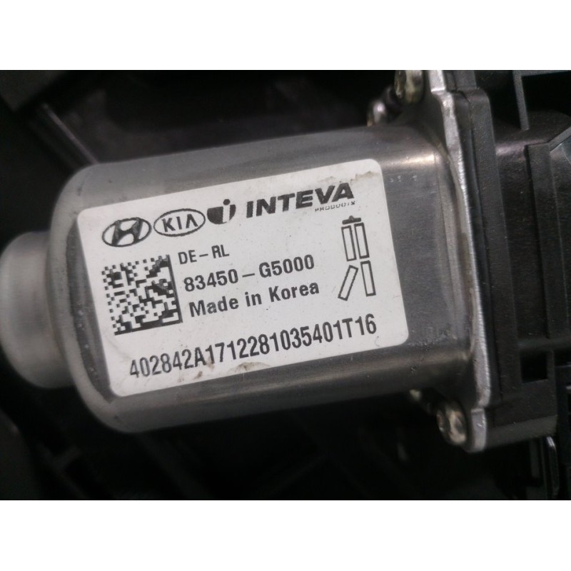 ELEVALUNAS TRASERO IZQUIERDO 83470G5000  - imagen 3