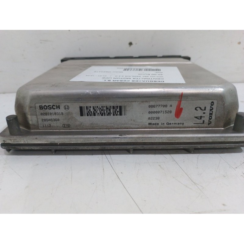 CENTRALITA MOTOR UCE 0281010319 08677708  - imagen 2