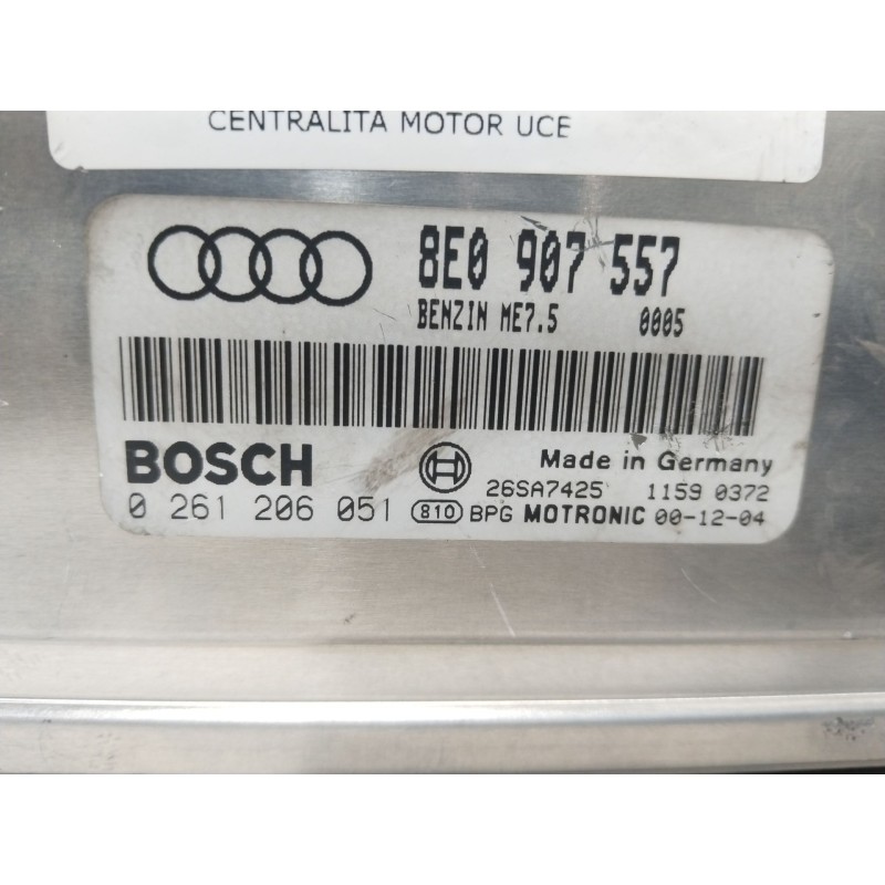 CENTRALITA MOTOR UCE 8E0907557  - imagen 3