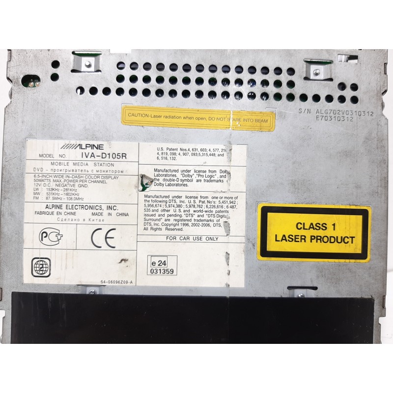 SISTEMA AUDIO / RADIO CD 031359  - imagen 2
