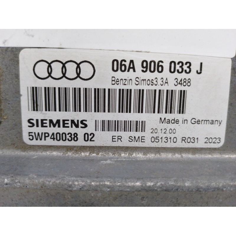 CENTRALITA MOTOR UCE 06A906033J 5WP4003802  - imagen 3