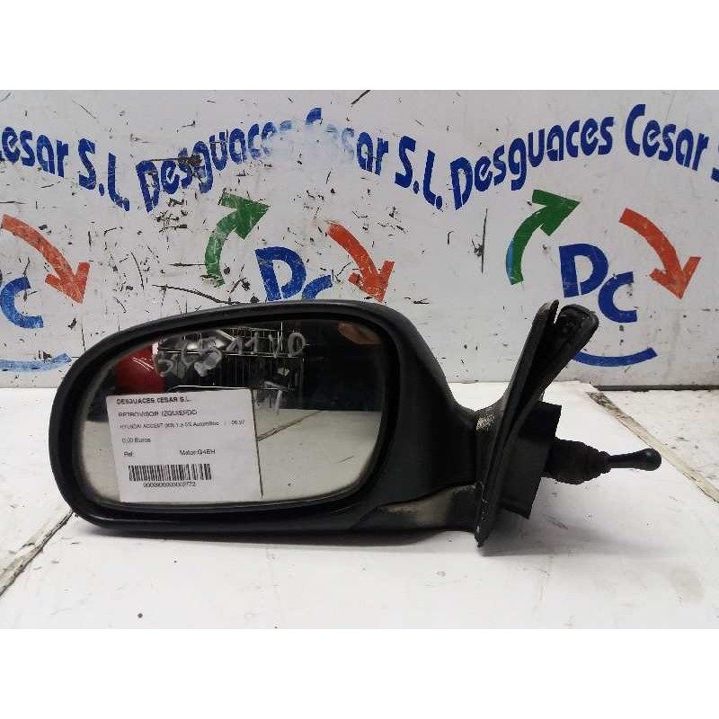 RETROVISOR IZQUIERDO MANUAL NEGRO - imagen 1