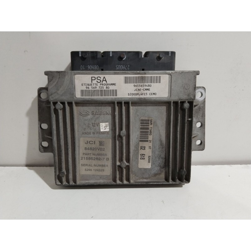 CENTRALITA MOTOR UCE 9656972580  - imagen 1