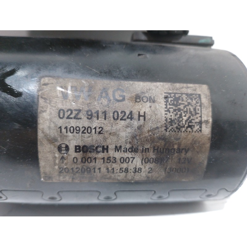 MOTOR ARRANQUE 02Z911024H  - imagen 3