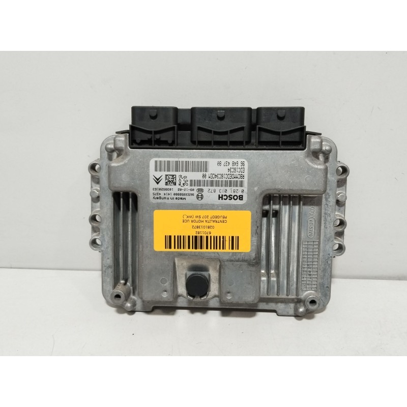 CENTRALITA MOTOR UCE 0281013872  - imagen 1