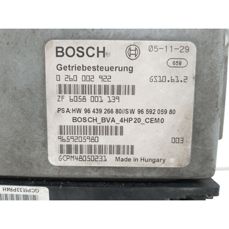 CENTRALITA MOTOR UCE 0260002922  - imagen 2