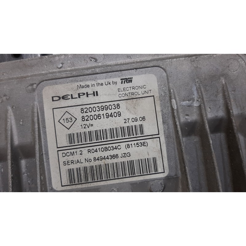 CENTRALITA MOTOR UCE 8200399038 8200619409  - imagen 3