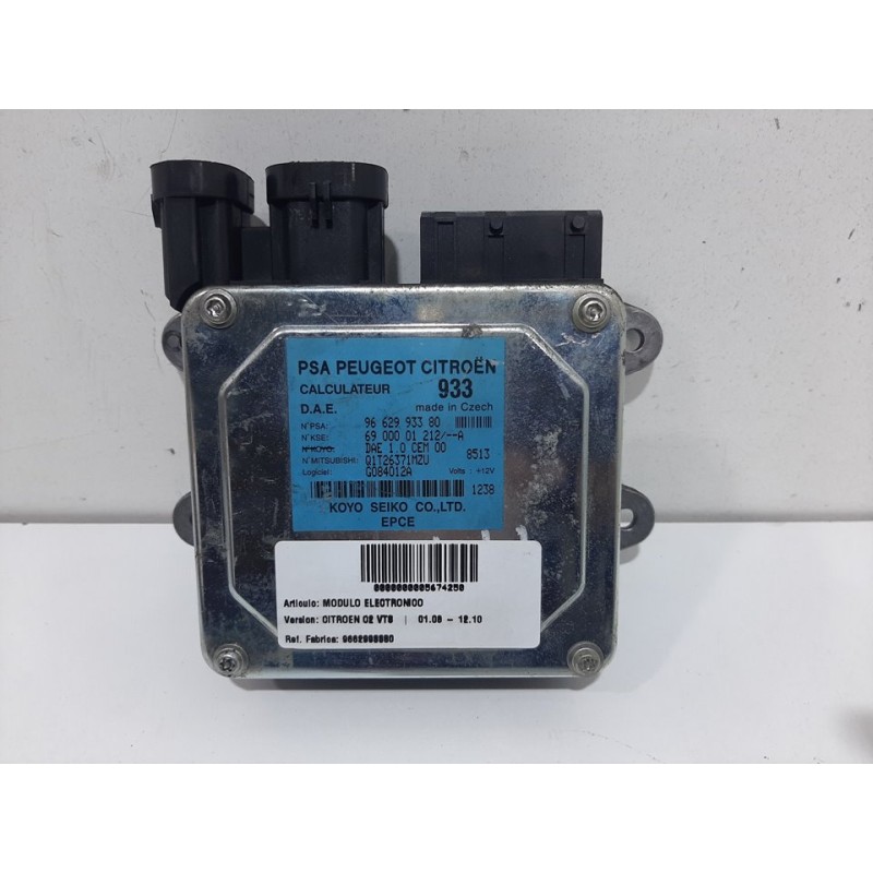 MODULO ELECTRONICO 9662993380 9662993380  - imagen 1
