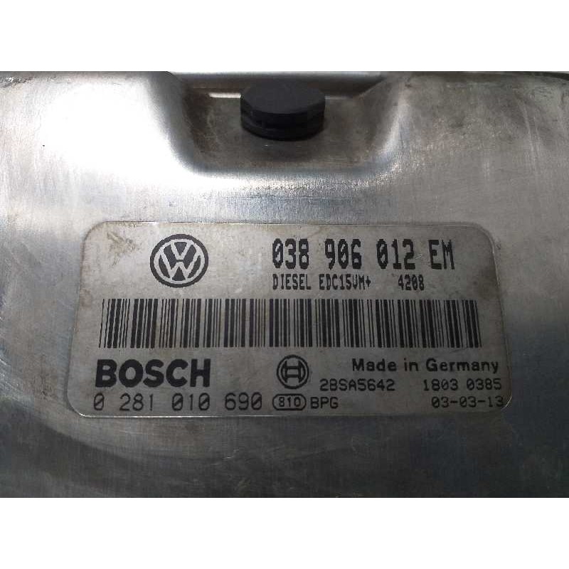 CENTRALITA MOTOR UCE 0281010690 038906012EM  - imagen 2