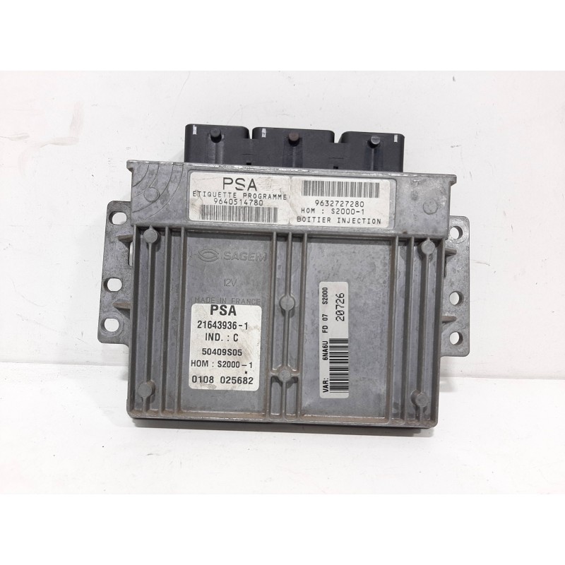 CENTRALITA MOTOR UCE 9640514780  - imagen 1