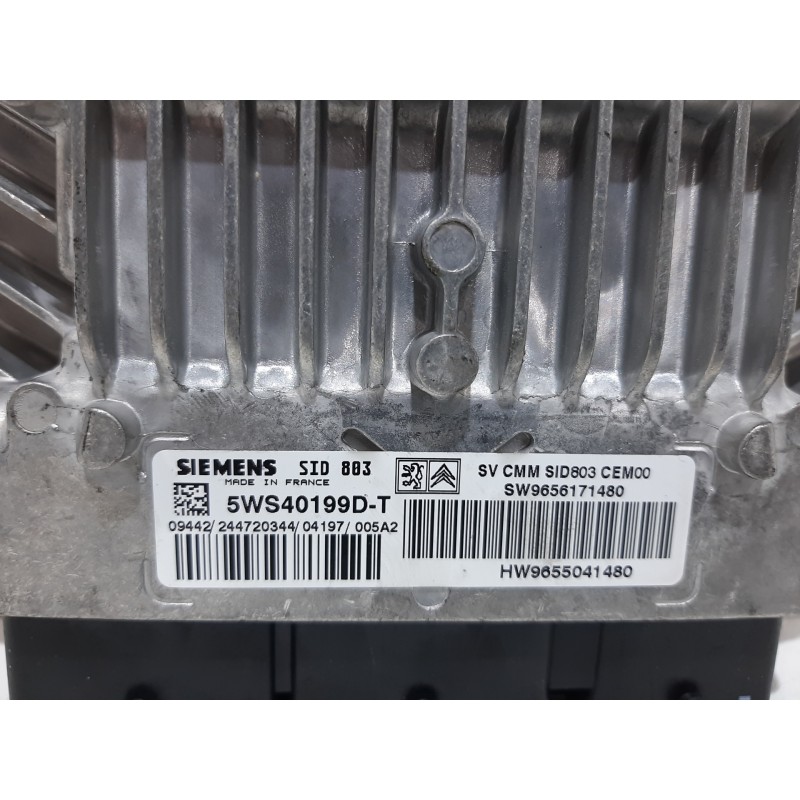 CENTRALITA MOTOR UCE 5WS40199DT 9655041480  - imagen 3