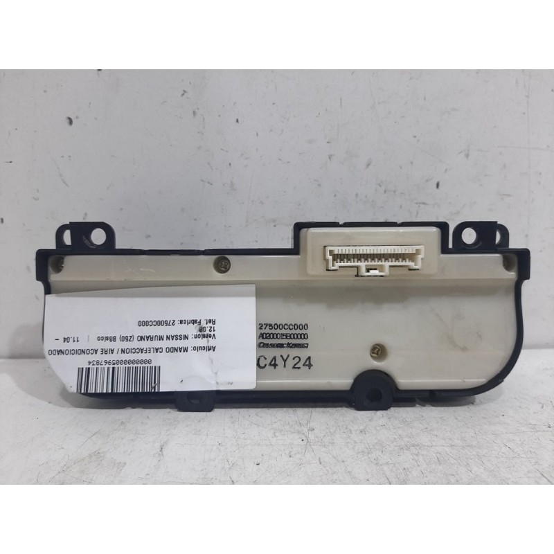 MANDO CALEFACCION / AIRE ACONDICIONADO 27500CC000  - imagen 3