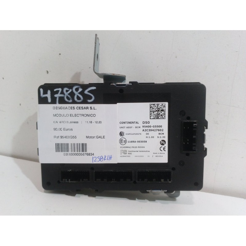 MODULO ELECTRONICO 95400G5500  - imagen 1