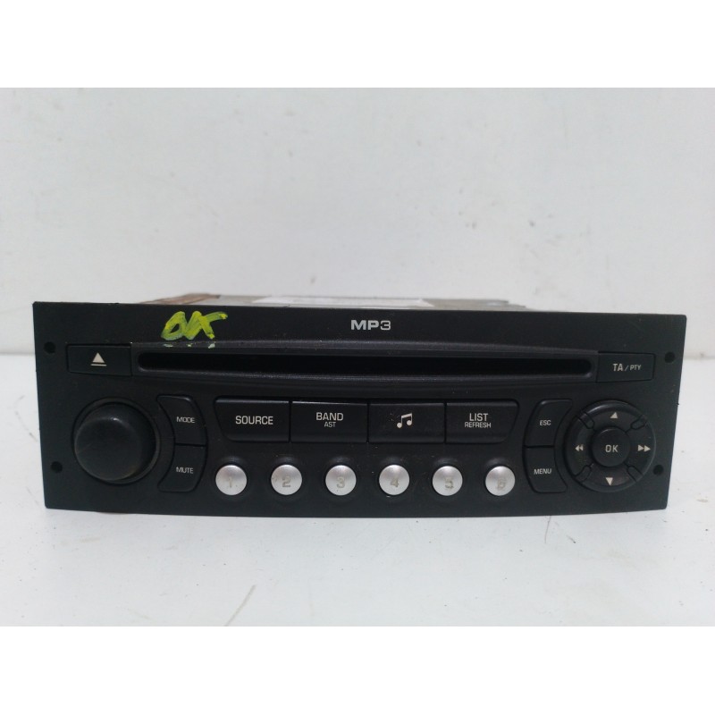 SISTEMA AUDIO / RADIO CD 96637348XT  - imagen 1
