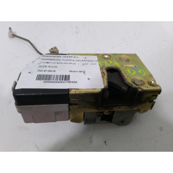 CERRADURA PUERTA DELANTERA DERECHA 9136J9 6 PINES 