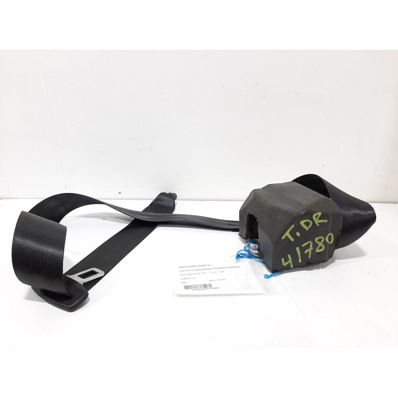 CINTURON SEGURIDAD TRASERO DERECHO 34033946C  - imagen 1