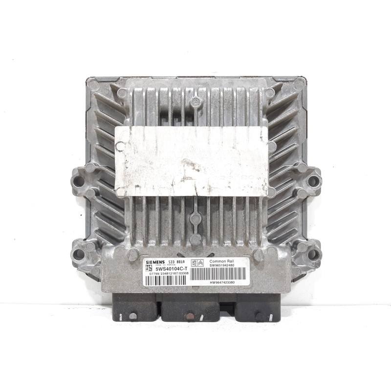 CENTRALITA MOTOR UCE 5WS40104CT SW9651942480 HW9647423380 - imagen 1