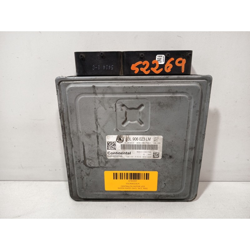 CENTRALITA MOTOR UCE 03L906023LM  - imagen 1