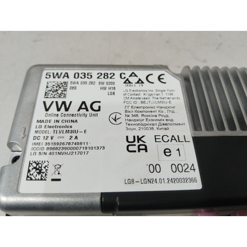 MODULO ELECTRONICO 5WA035282 NUEVO  - imagen 2