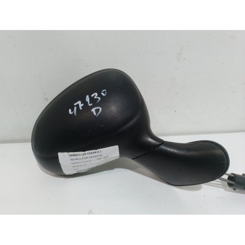 RETROVISOR DERECHO NEGRO MANUAL - imagen 2