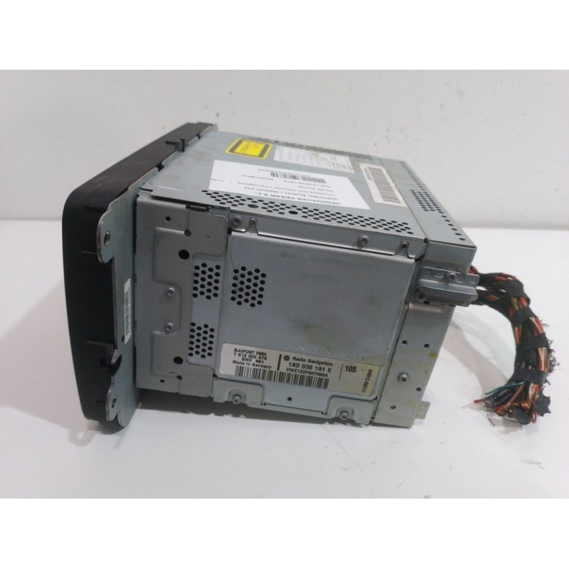 SISTEMA AUDIO / RADIO CD 1K0035191E  - imagen 4
