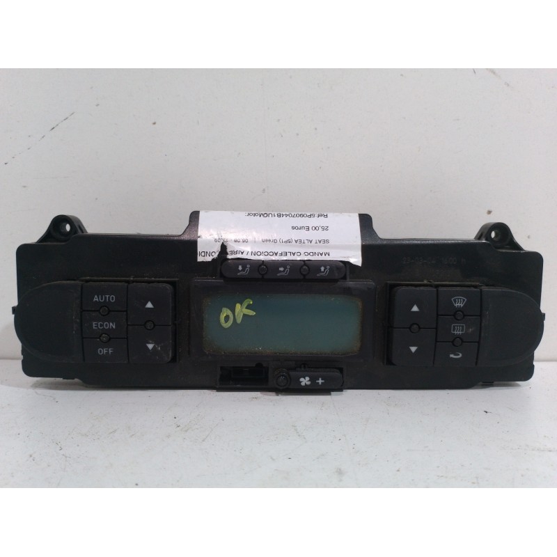 MANDO CALEFACCION / AIRE ACONDICIONADO 5P0907044B1UQ  - imagen 1