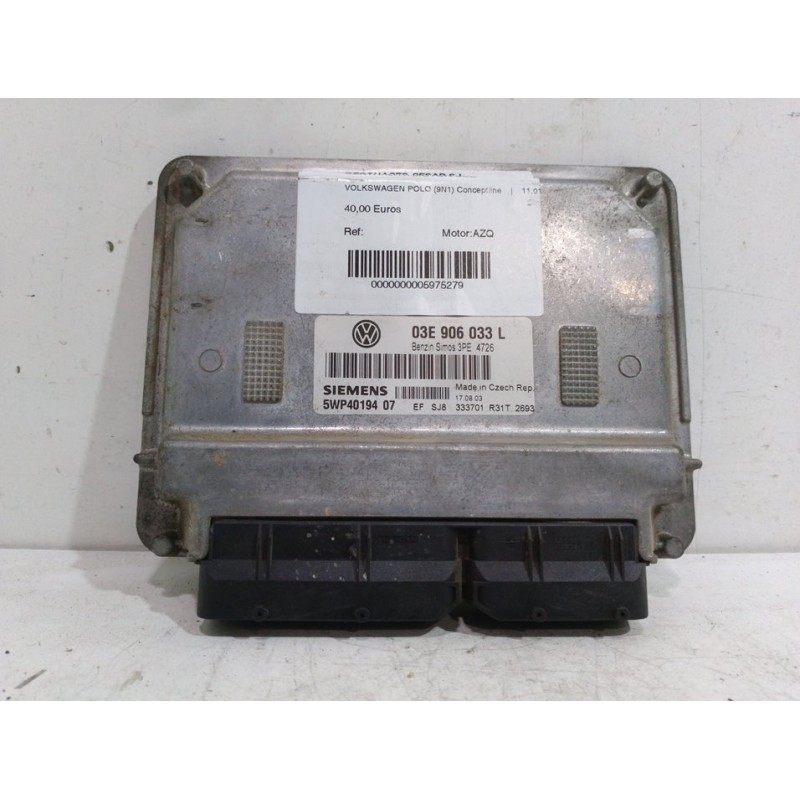 CENTRALITA MOTOR UCE 5WP4019407  - imagen 1