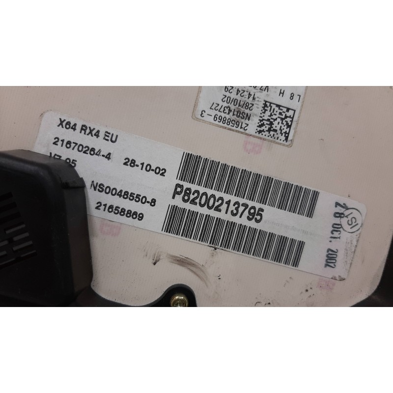 CUADRO INSTRUMENTOS 8200213795  - imagen 2