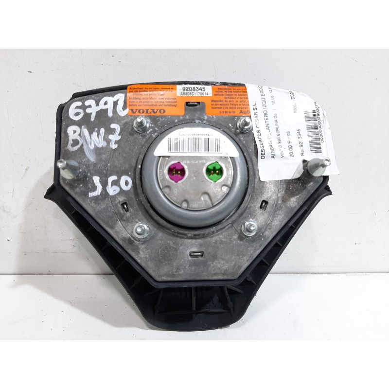 AIRBAG DELANTERO IZQUIERDO 9208345  - imagen 3