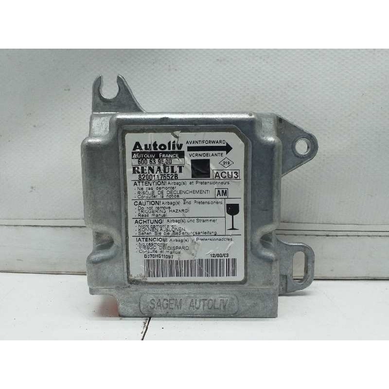 CENTRALITA AIRBAG 600639500 8200117652B  - imagen 2