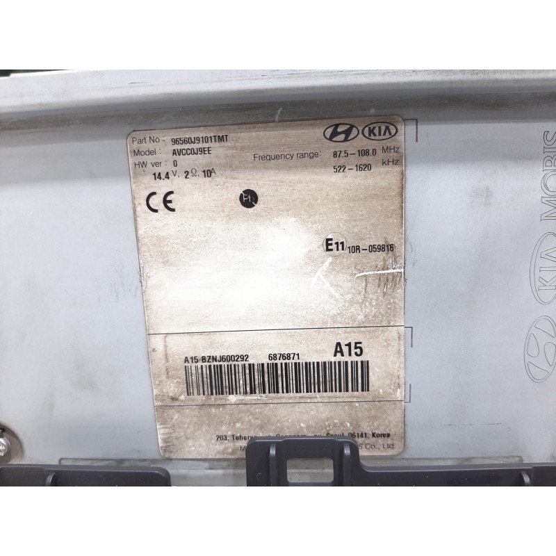SISTEMA NAVEGACION GPS 96560J9101TMT  - imagen 3