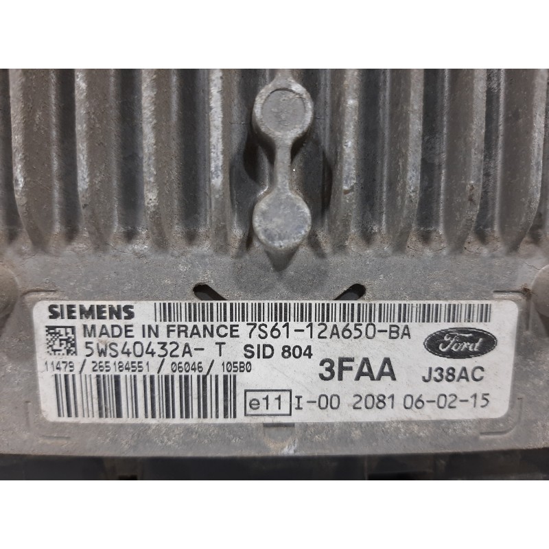 CENTRALITA MOTOR UCE 5WS40432AT  - imagen 2