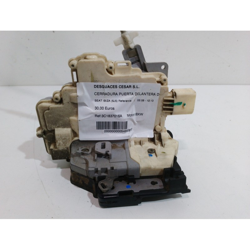 CERRADURA PUERTA DELANTERA DERECHA 3C1837016A 7 PINES  - imagen 3