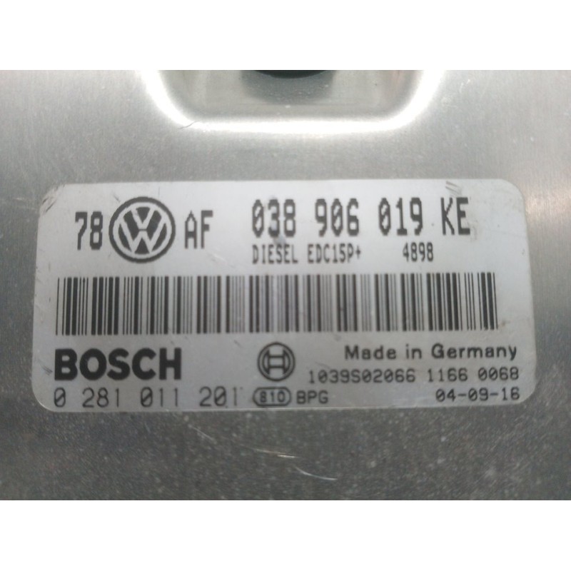 CENTRALITA MOTOR UCE 038906019KE BOSCH  - imagen 4