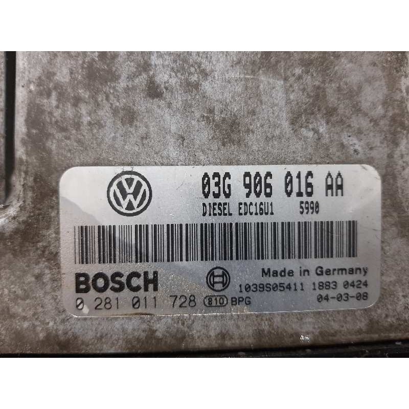 CENTRALITA MOTOR UCE 0281011728 03G906016AA  - imagen 1