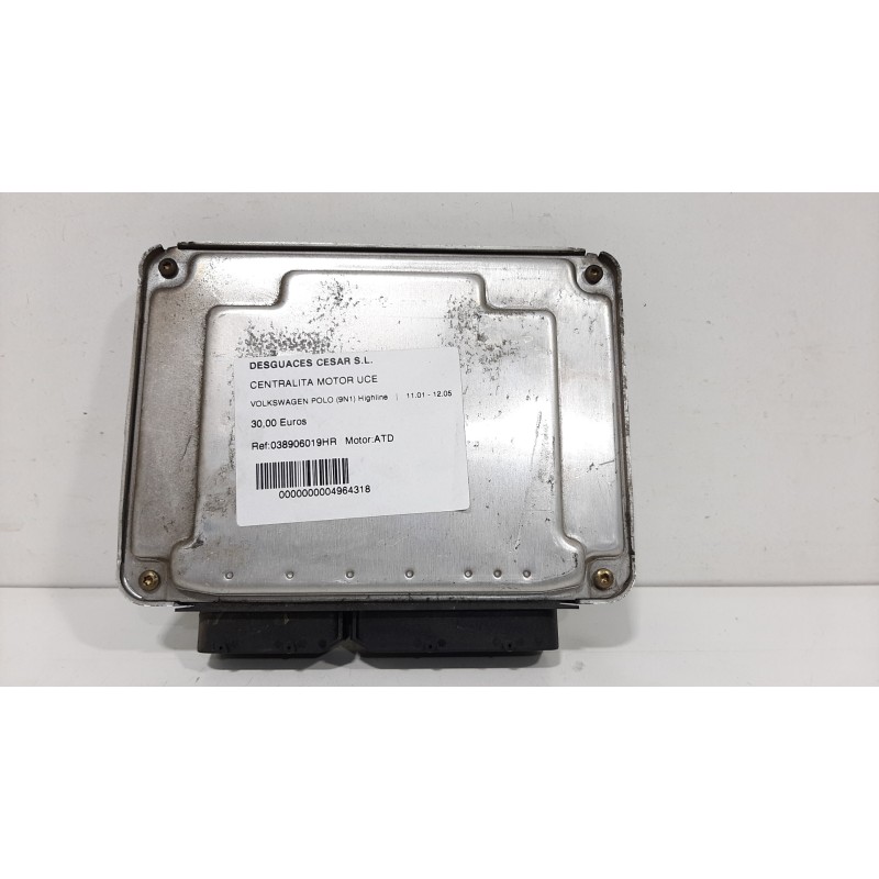 CENTRALITA MOTOR UCE 038906019JK 0281011075  - imagen 2