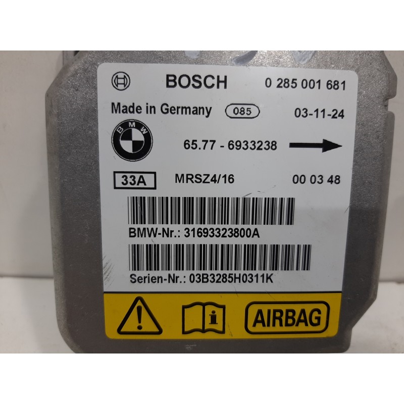 CENTRALITA AIRBAG 0285001681  - imagen 2