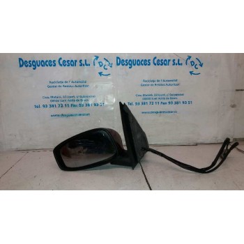 RETROVISOR IZQUIERDO 0735335234 ELECTRICO ROJO GRANATE
