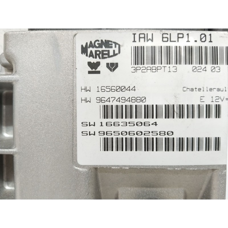 CENTRALITA MOTOR UCE IAW6LP101  - imagen 2