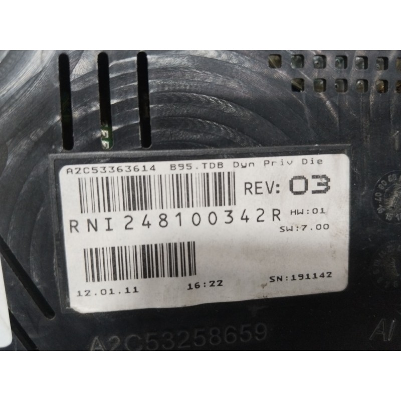 CUADRO INSTRUMENTOS 248100342R  - imagen 3