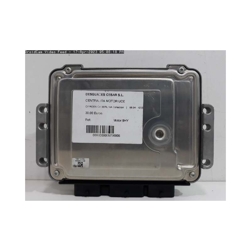 CENTRALITA MOTOR UCE 9661204380  - imagen 2