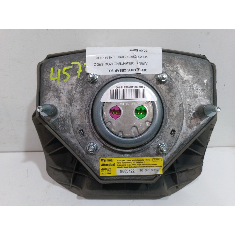 AIRBAG DELANTERO IZQUIERDO 8665422  - imagen 2