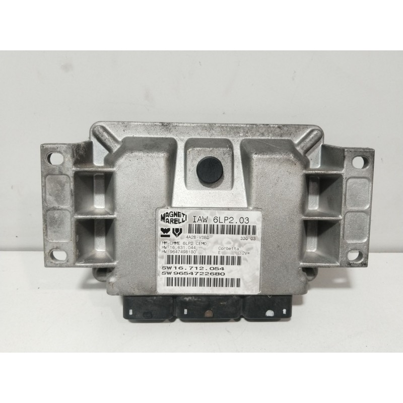 CENTRALITA MOTOR UCE 9654722680  - imagen 1
